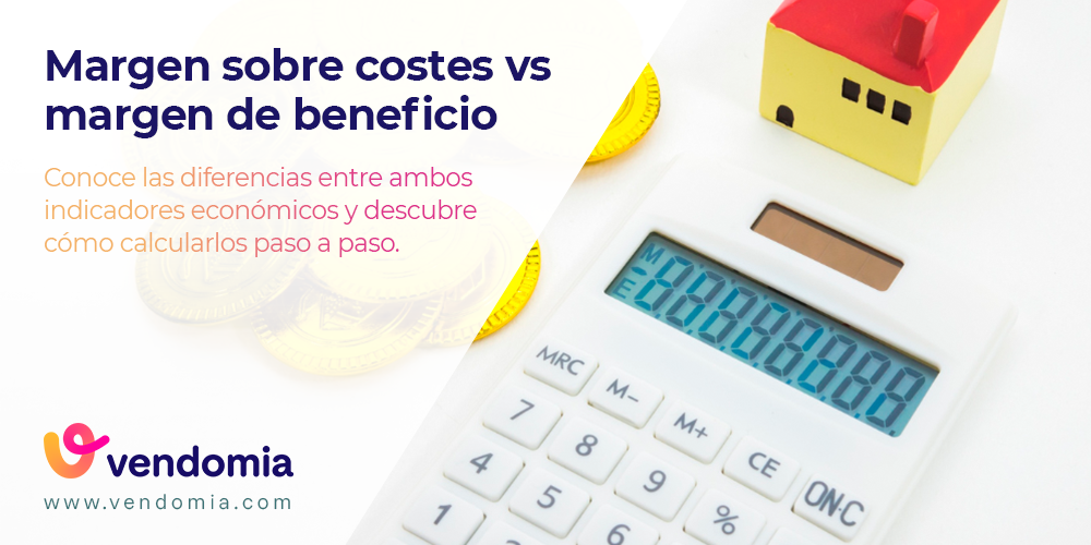 Margen sobre costes vs margen de beneficio: fórmula y cálculo