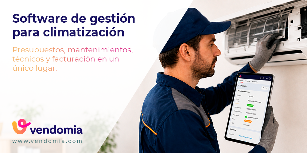 Software de gestión para empresas de climatización