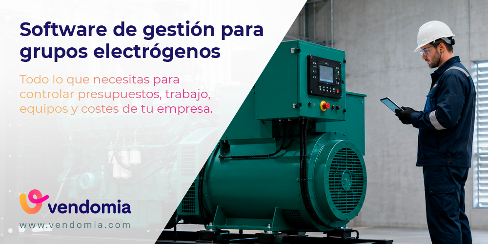 Software de gestión para empresas de grupos electrógenos