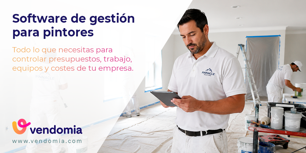 Software de gestión para empresas de pintura profesional