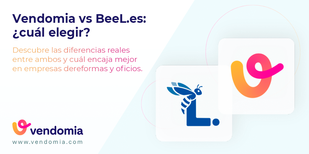 Vendomia vs Beel: ¿qué software es mejor para empresas de reformas e instaladores?
