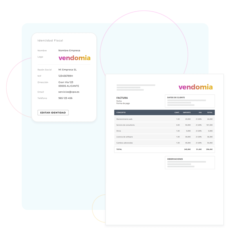 Software de facturación para carpintería