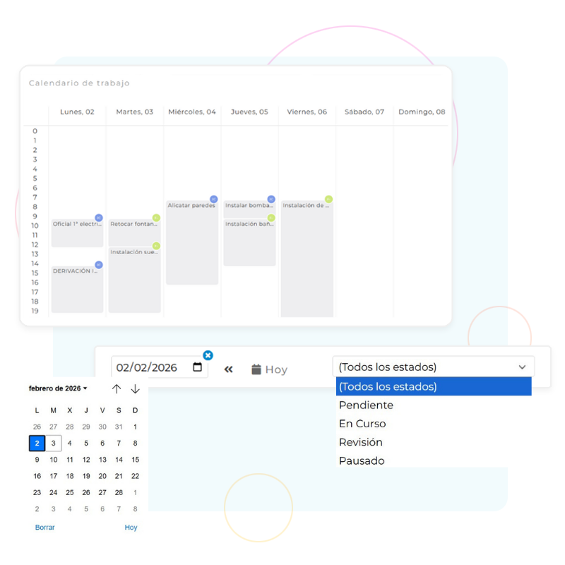 Planificación de obras